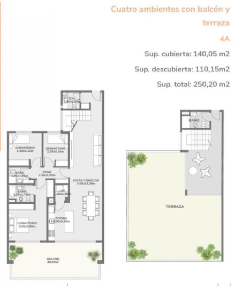 Venta Obra Iniciada Depto 5 Ambientes Terraza Propia Colegiales Pasos de Palermo
