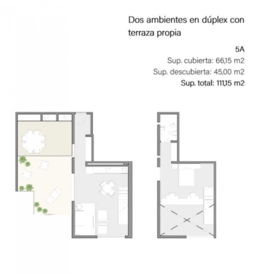 Venta en Construccion Departamento Monoambiente con Balcon Terraza Villa Crespo