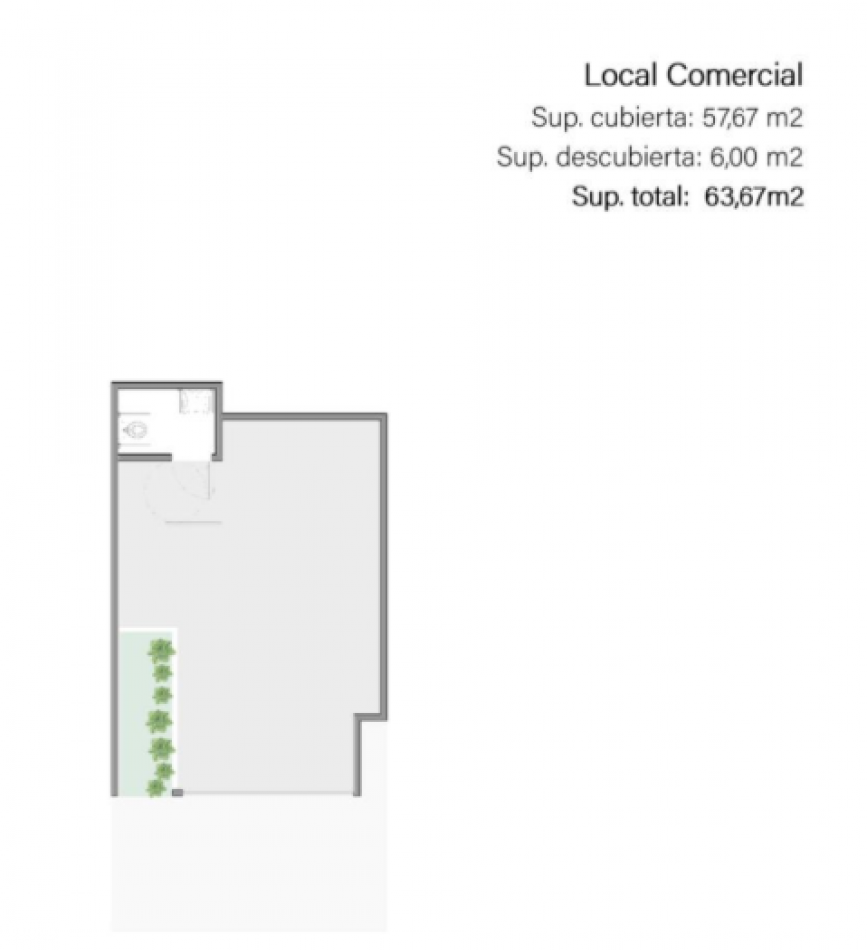 Venta en Construccion Departamento Monoambiente con Balcon Terraza Villa Crespo