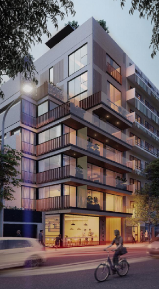 Venta en Construccion Departamento Monoambiente con Balcon Terraza Villa Crespo