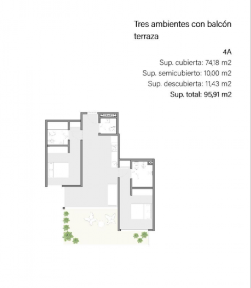 Venta Departamentos 1, 2 y 3 Ambientes con Balcon Terraza en Villa Crespo Venta Departamento 3 Ambientes con Balcon Terraza en Villa Crespo