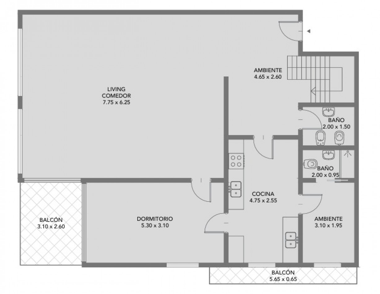 VENTA Penthouse TRIPLEX  en Vicente Lopez — Edificio Wave