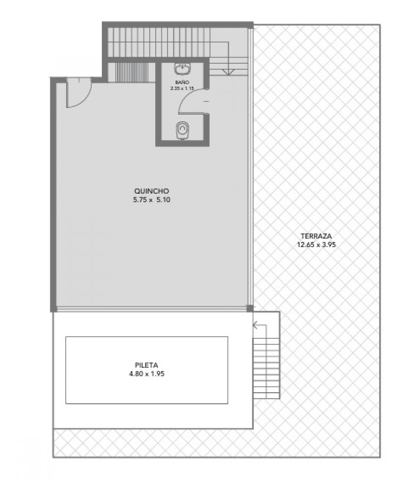 VENTA Penthouse TRIPLEX  en Vicente Lopez — Edificio Wave