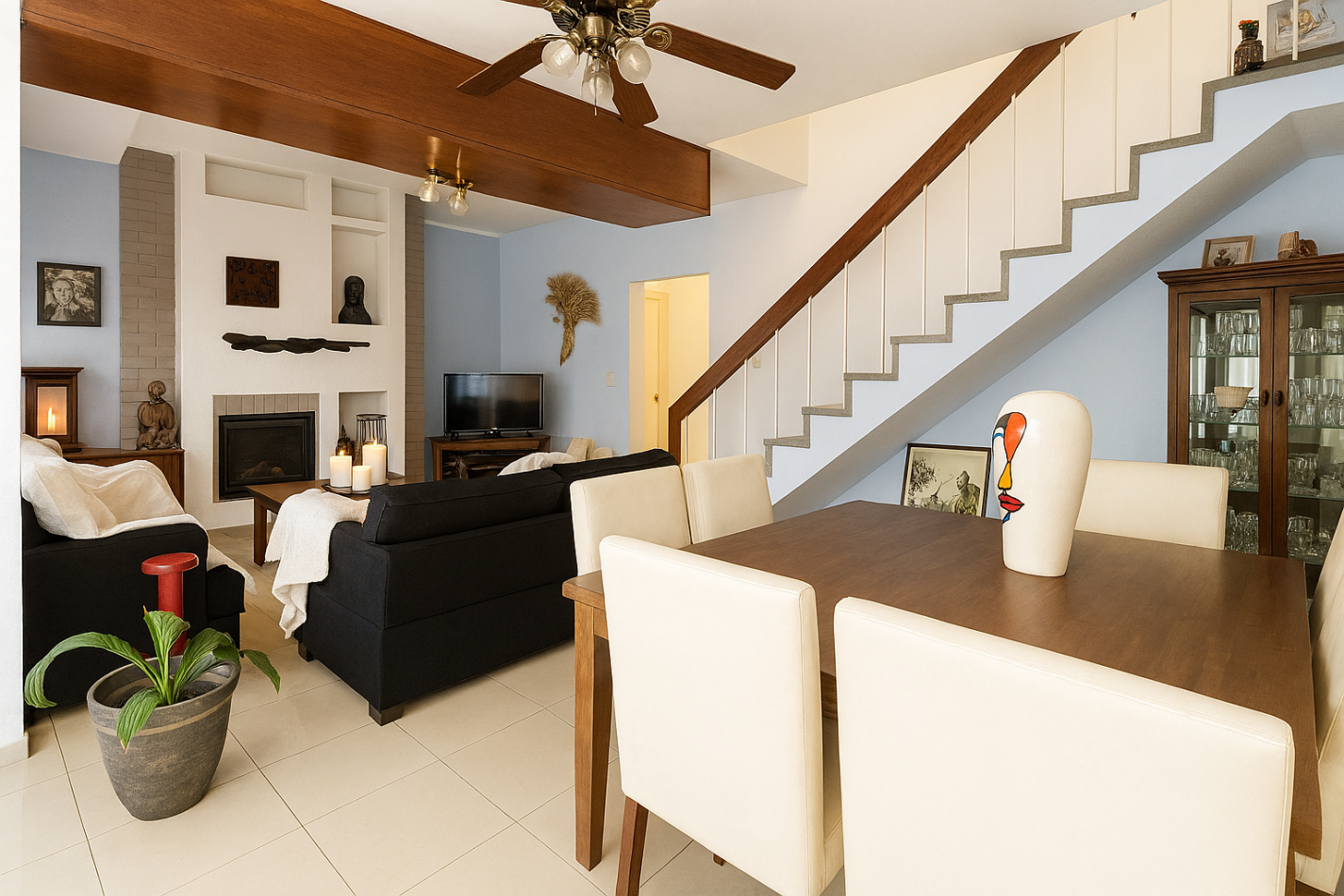 Apto Credito Casa Tres Dorm., Jardin, Quincho y Pileta en Ballester