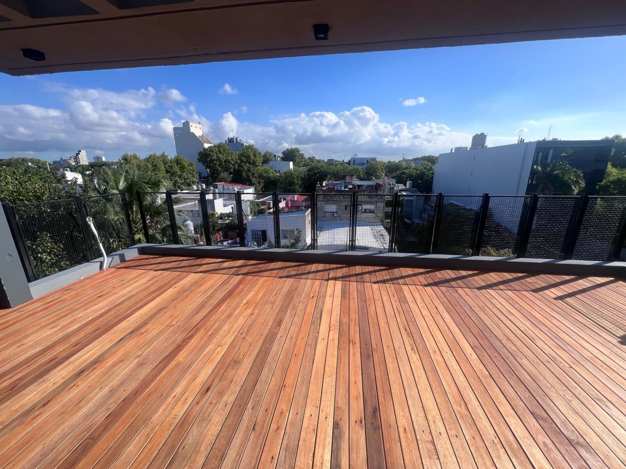 Venta Departamento Tres Ambientes con Balcon Terraza con Parrilla Villa Urquiza
