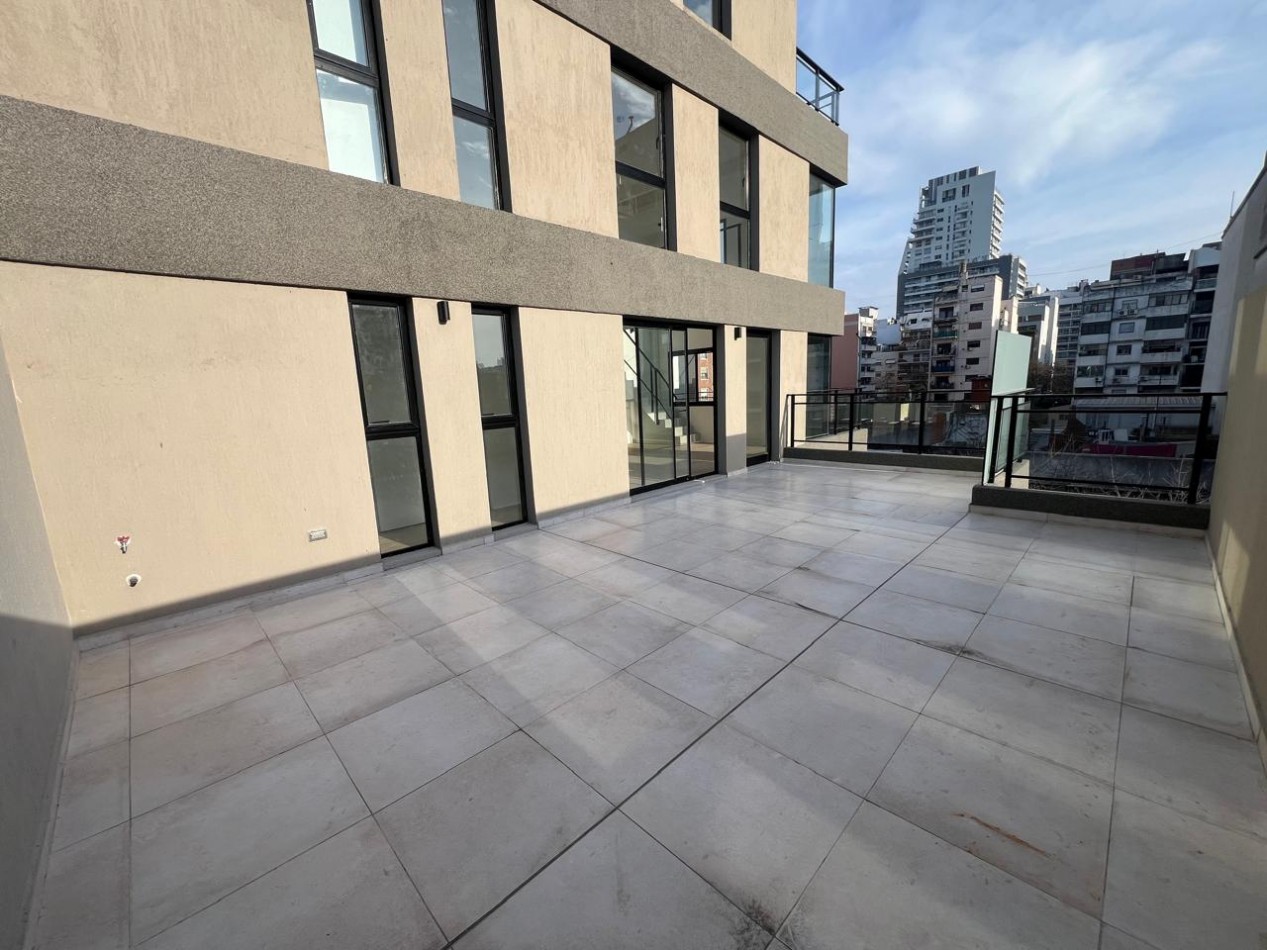 UNICO: 2 AMBIENTES CON TERRAZA PRIVADA DE 40 M² 