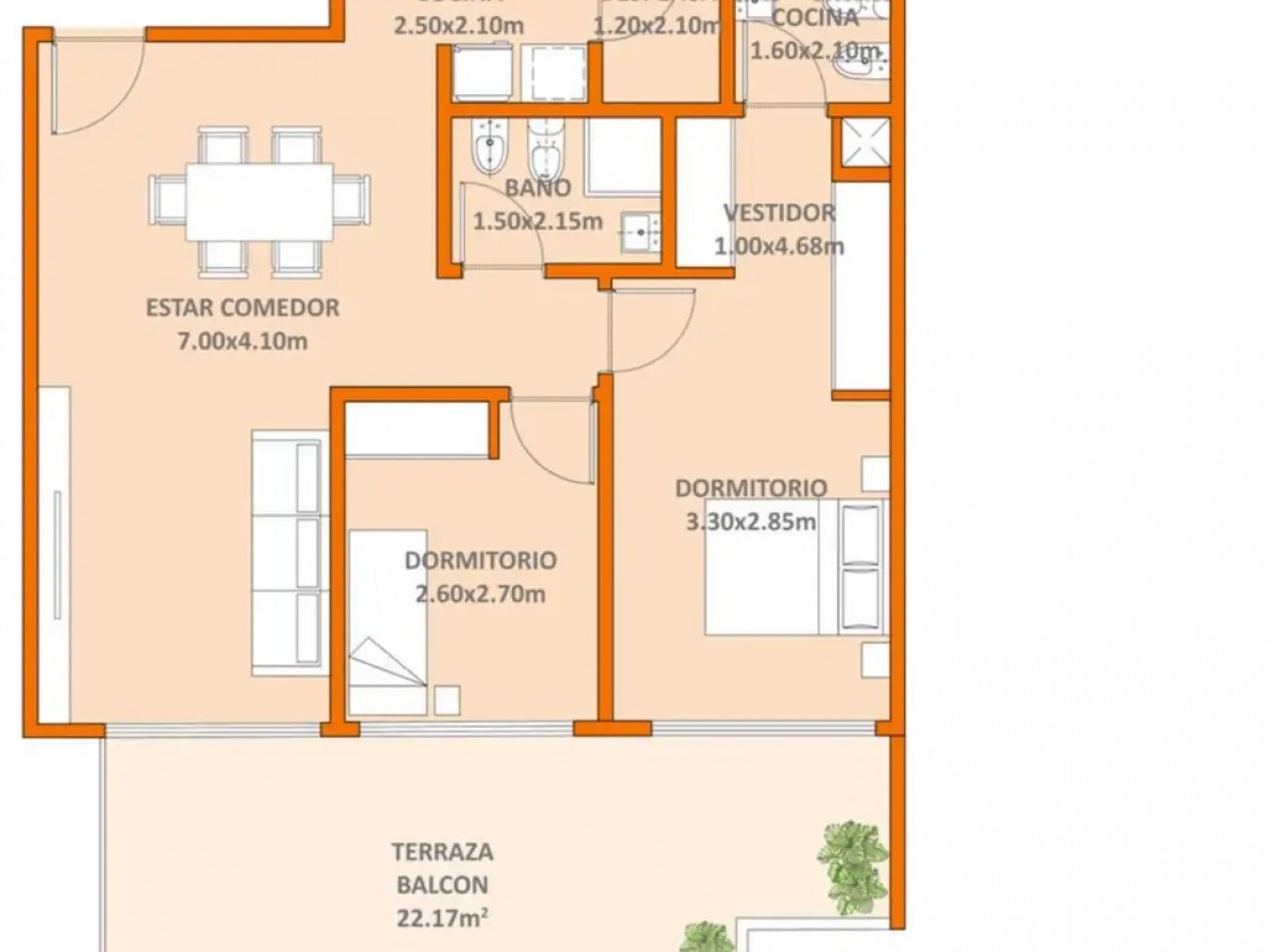 Departamento en Venta 3 ambientes, 146m² totales, Frente - Blanco Encalada 5600, Villa Urquiza
