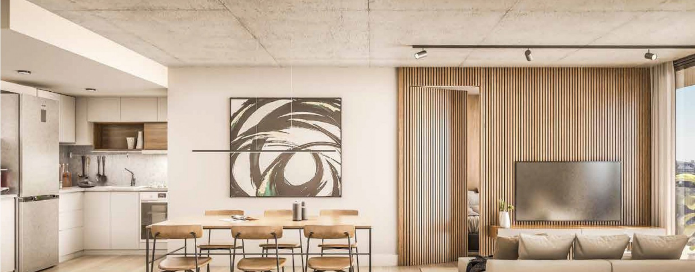Departamento 4 ambientes en pozo con balcon en Colegiales - Olleros y Amenabar | 137 m², piso 2, 20 cuotas