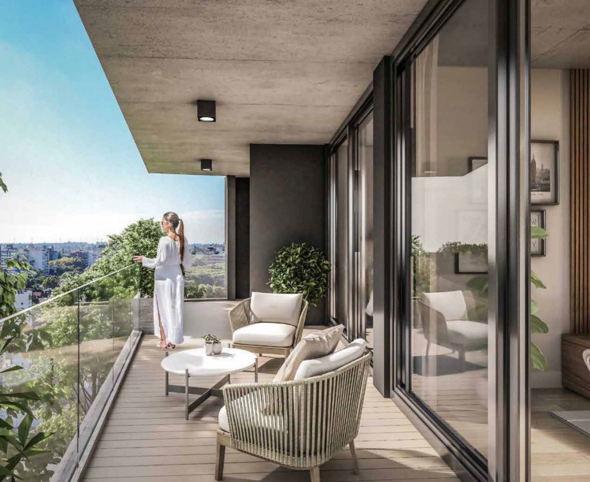Departamento 4 ambientes en pozo con balcon en Colegiales - Olleros y Amenabar | 137 m², piso 4, 20 cuotas
