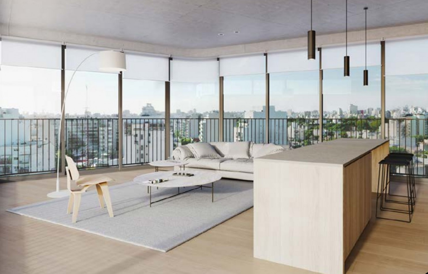 Departamento 2 ambientes a estrenar con terraza propia en Palermo Hollywood - Av. Dorrego al 1500 | 121,6 m², piso 9