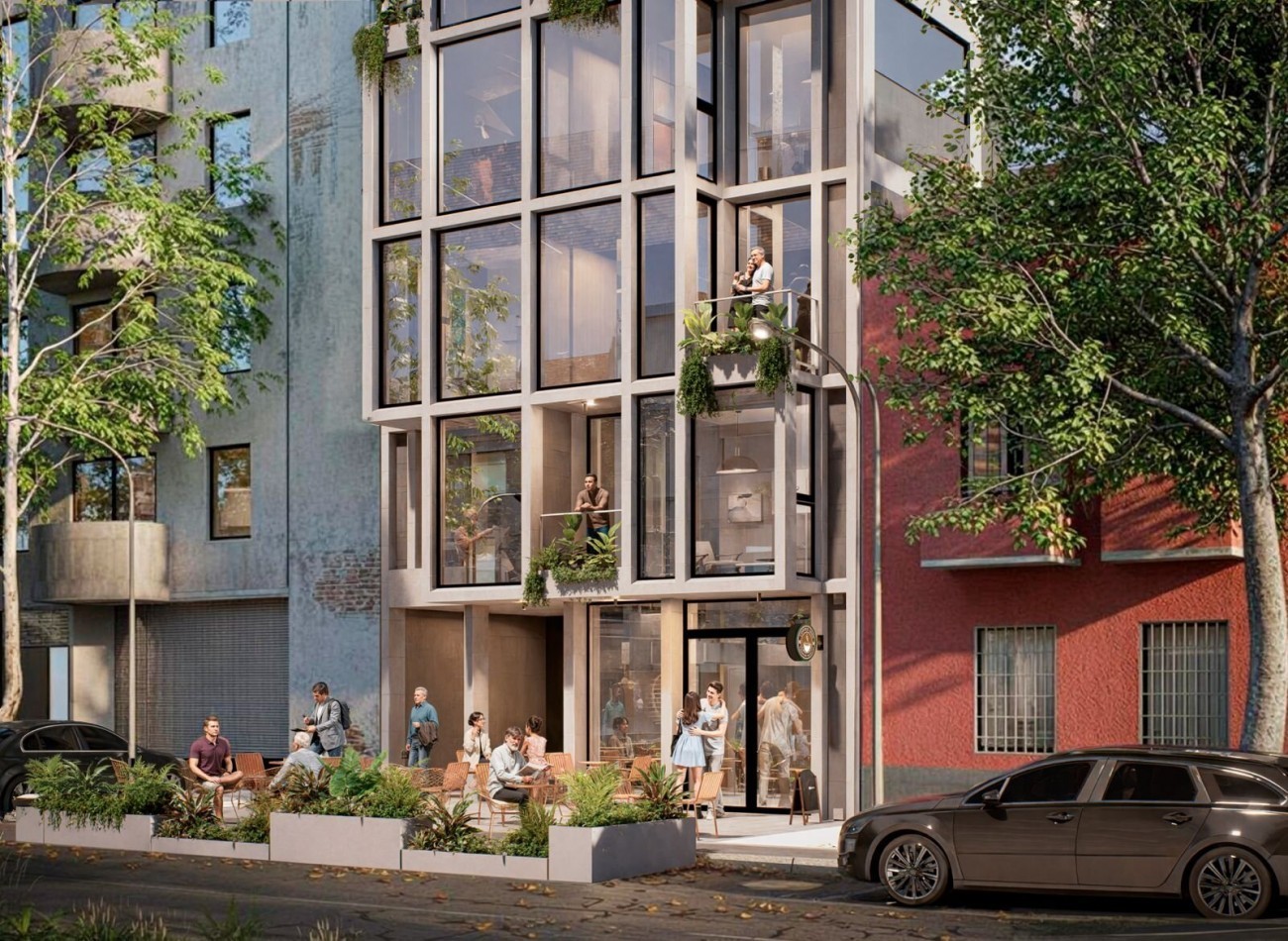 Monoambiente con balcon en venta en San Telmo en pozo