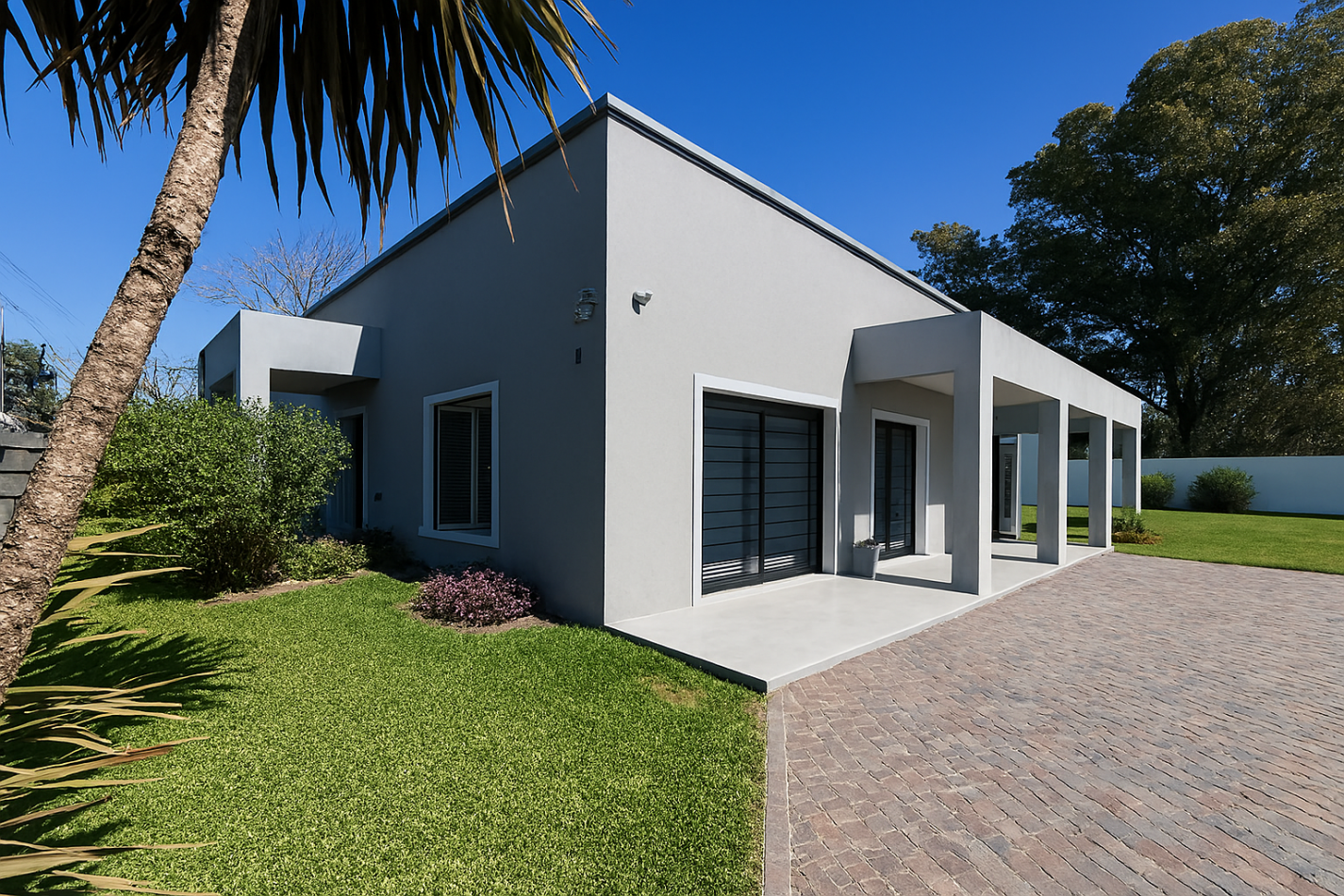 APTO CREDITO VENTA casa tres dormitorios jardin, pileta, cochera cubierta en Pacheco