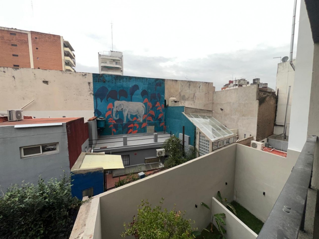 2 AMBIENTES CON BALCON TERRAZA EN VILLA CRESPO - ENTREGA INMEDIATA!! 