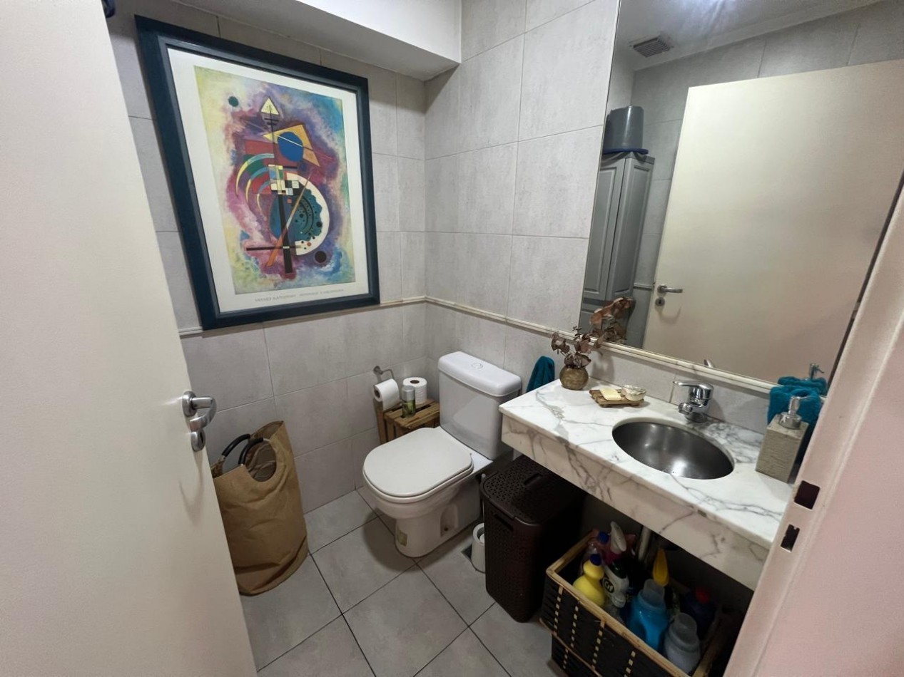 Venta Excelente 3 Ambientes de Categoria en Contrafrente | Vista Abierta, Losa Radiante y Amenities