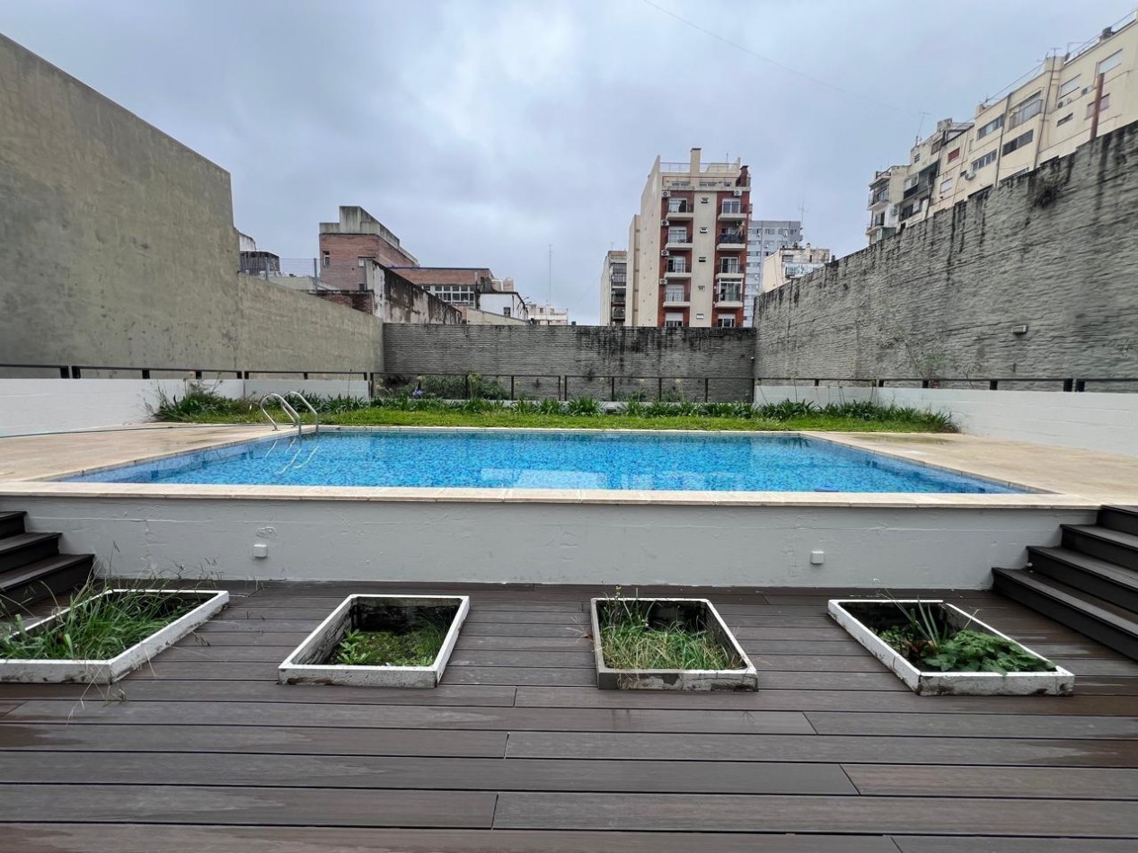 Venta Excelente 3 Ambientes de Categoria en Contrafrente | Vista Abierta, Losa Radiante y Amenities