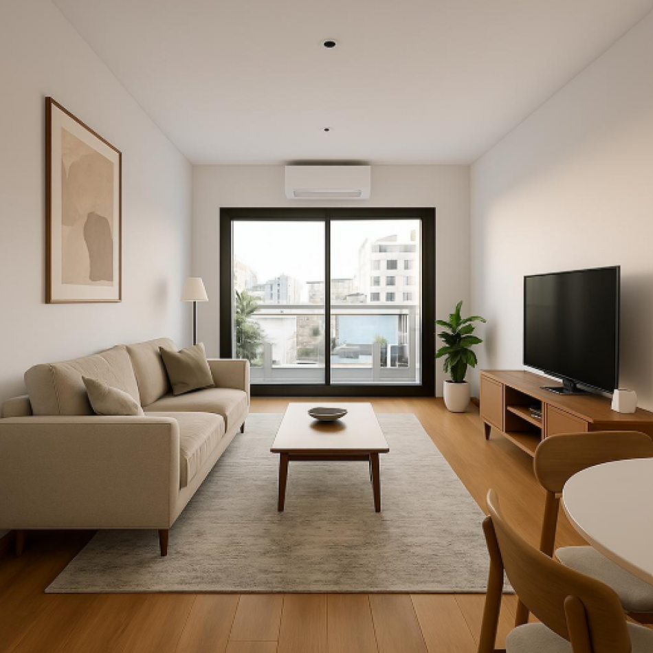Departamento en venta en Palermo Soho 2 ambientes con balcon al frente, en construccion
