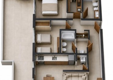 Departamento en Venta 3 ambientes, 146m² totales, Frente - Blanco Encalada 5600, Villa Urquiza
