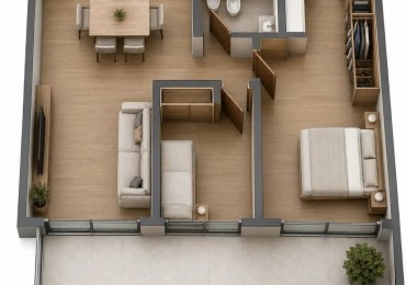 Departamento en Venta 3 ambientes, 100m² totales, Frente - Blanco Encalada 5600, Villa Urquiza