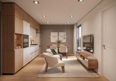 Departamento 2 ambientes en preventa con balcon en Villa Urquiza - Av. Roosevelt 5434 | 42,08 m², piso 5, 30 cuotas