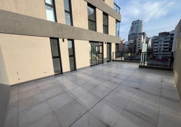 Departamento dos ambientes con terraza en venta en Villa Crespo