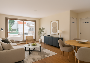DEPARTAMENTO DE 2 AMBIENTES - LUZ Y DISEÑO EN PRIMER PISO